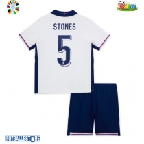 England John Stones #5 Hjemmedraktsett Barn EM 2024 Kortermet (+ Korte bukser)